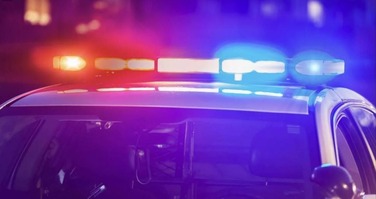 Police lights - WAND created graphic